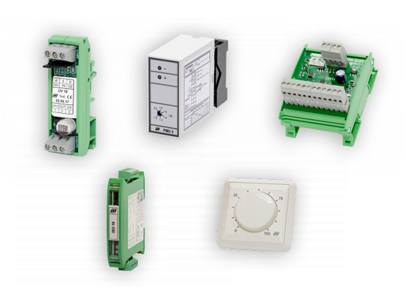 I/O-модули, преобразователи сигнала, реле